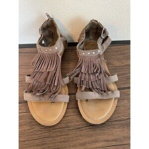Fergalicious by Fergie Gladiator Sandals, Women's Size 8 M, Color: Brown